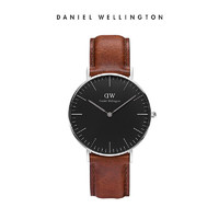 Daniel Wellington DanielWellington）DW手表男女情侣表36mm时尚欧美表皮带石英腕表生日礼物DW00100142