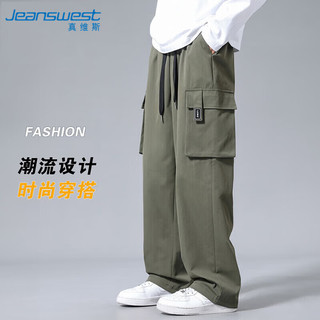 JEANSWEST 真维斯 休闲裤男工装裤