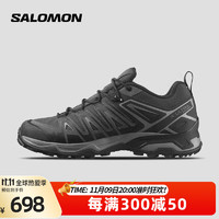 salomon 萨洛蒙 男款 户外运动防水透气舒适徒步鞋 X Ultra Pioneer CSWP 墨黑色 472078