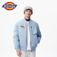 Dickies 帝客 羽绒服 男女情侣 百搭休闲保暖厚夹克10919 浅灰蓝 S 充绒量:164g