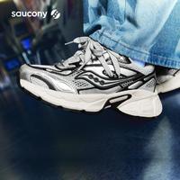 saucony 索康尼 2K CAVALRY情侣复古运动骑士鞋厚底老爹鞋跑步鞋