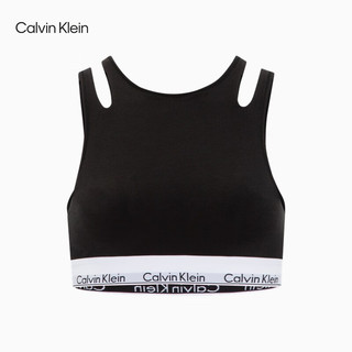 卡尔文·克莱恩 Calvin Klein 内衣23春夏女士背心一体式文胸QF7200AD UB1-太空黑 M