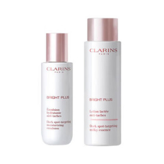 CLARINS 娇韵诗 美白牛奶水乳套装补水保湿滋润爽肤液护肤品生日礼物送女友老婆 清爽水乳套装