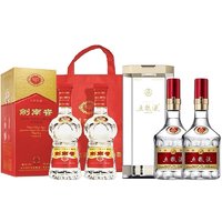 88VIP：WULIANGYE 五粮液 普五八代 52%vol 浓香型 500ml*2瓶+剑南春 水晶剑 500ml*2瓶