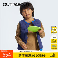 OUTnABOUT 出门走走 儿童羽绒马甲男女童新款秋冬内搭外穿加厚保暖轻薄背心