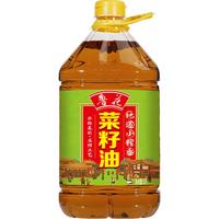 luhua 鲁花 地道小榨香菜籽油 5L 非转基因物理压榨