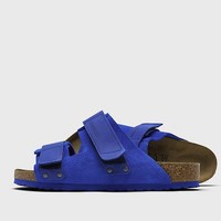 BIRKENSTOCK 勃肯 UJI 男子反绒皮麂皮拖鞋