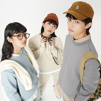 网易严选 随时随地拥抱温暖 男女式简约加绒卫衣 上装*幽寂黑 M