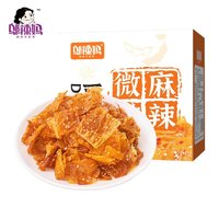 邬辣妈 薄脆豆皮（微麻微辣）豆制品辣条儿时童年零食 小包装零食220g