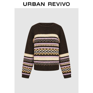 URBAN REVIVO UR 女士慵懒风针织衫 UYL940079