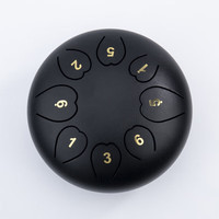 玫 空灵鼓琴无忧鼓色空鼓忘忧鼓钢舌鼓手碟鼓玄空鼓打击乐器大全儿童 黑色