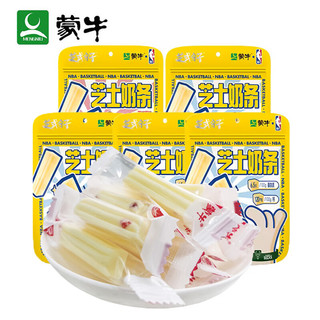 MENGNIU 蒙牛 芝士奶条108g*5袋 蔓越莓味1袋+原味4袋