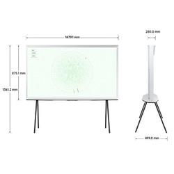 SAMSUNG 三星 65LS01D 65英寸Serif画境艺术QLED哑光屏显电视