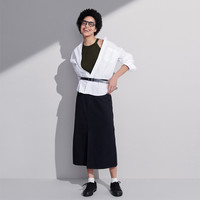 优衣库男装女装优质长绒棉衬衫长袖衬衣外套460980 455956 464930