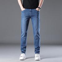 JEANSWEST 真维斯 男士微弹合身显高显瘦休闲牛仔长裤