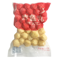 四海鱼蛋四海炸大粒炸鱼蛋火锅烧烤咖喱鱼蛋豆捞关东煮食材小包装