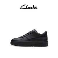 Clarks 其乐 CraftEdge男鞋秋冬新品复古增高轻柔缓震牛皮休闲板鞋