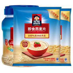 QUAKER 桂格 即食燕麦片 1000g 袋装