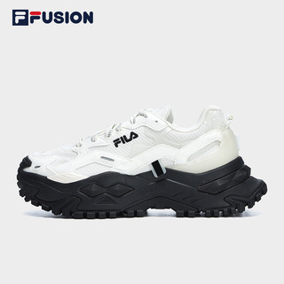 FILA 斐乐 FUSION斐乐潮牌硬糖女鞋厚底鞋2023夏季新款跑步鞋休闲鞋