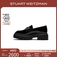 移动端、京东百亿补贴：STUART WEITZMAN 早秋厚底乐福鞋 OWEN BUCKLE ULTRA LUG LOAFER