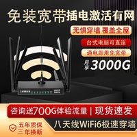 移动4g5g工业级无线路由器随身wifi6新款2024家用户外便携式上网