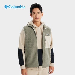 Columbia 哥伦比亚 户外男子保暖抓绒休闲舒适针织运动马夹