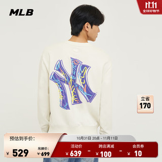 MLB 男女涂鸦大logo时尚卫衣 MTB13