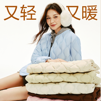 网易严选 立领羽绒服女2024冬款防水可机洗轻型保暖连帽白鸭绒外套