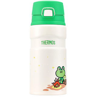 THERMOS 膳魔师 linefriends蛙里奥系列可爱便携不锈钢保温杯咖啡杯儿童水杯 保温杯 500ml