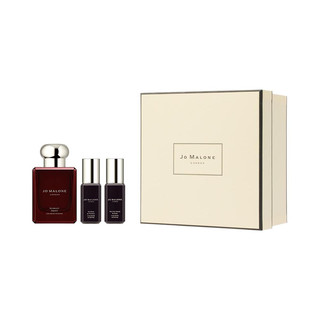 JO MALONE LONDON 祖·玛珑 馥郁香氛套装（绯红虞美人 50ml+丝绒玫瑰乌木9ml+末药与冬加豆9ml）