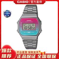 CASIO 卡西欧 手表复古小方块防水时尚休闲学生款A168WER