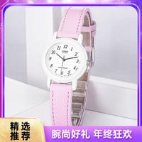 CASIO 卡西欧 手表女指针系列简约优雅时尚甜美皮带石英女士手表