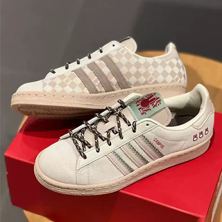 adidas 阿迪达斯 休闲鞋男鞋女鞋秋冬季新款三叶草运动鞋CAMPUS 80S米菲 40.5