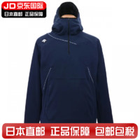 DESCENTE 迪桑特 抓绒外套运动服卫衣 防风保暖连帽衫 秋冬新款DBX-2360c DNVY L