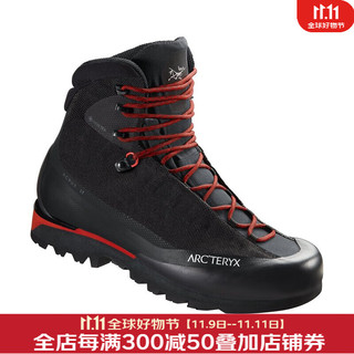 始祖鸟（ARC’TERYX）男鞋ACRUX LT GTX防滑护踝男士户外登山鞋高帮徒步靴子 Black/Helios 44码/US10