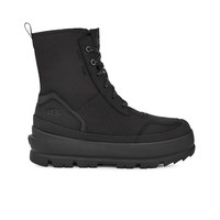 UGG 男女款舒适系带圆头轮胎厚底时尚马丁靴 1143833 黑色 37
