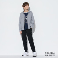 UNIQLO 优衣库 童装男童女童高弹力快干运动长裤卫裤运动裤465009