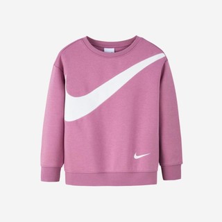 NIKE 耐克 大logo款 耐克女小童套头卫衣儿童卫衣保暖舒适