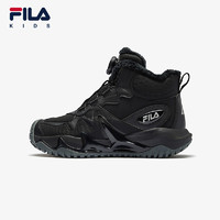 FILA 斐乐 童鞋儿童棉靴2024冬季新款男女童高帮棉鞋中大童户外鞋潮