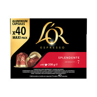 L'OR法国黑咖啡胶囊 强度7-斯波兰登40粒 适用雀巢Nespresso 斯波兰登-40颗