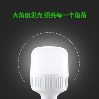 JX 京喜 家用LED灯泡 E27螺口 5W 室内照明超亮球灯泡