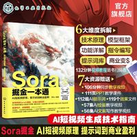 百亿补贴：Sora掘金一本通  AI短视频原理 提示词到商业盈利 技术原理一本通