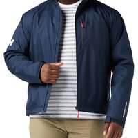 移动专享：Helly Hansen Helly-Hansen 男士夹克 防水 防风 透气,Navy,Medium