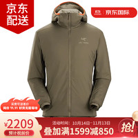 ARC'TERYX 始祖鸟 ATOM LT HOODY 阿童木连帽男士夹克上衣户外轻量保暖棉服棉衣外套 24108/Forage幽雾绿