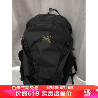 ARC'TERYX 始祖鸟 ARC’TERYX）Arcteryx始祖鸟Mantis26L 16L 20L 防水大容量书包背包双肩包 黑色26L 20-35升