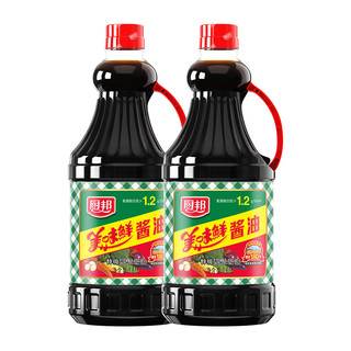 88VIP：厨邦 美味鲜酱油1.68L*2组合特级生抽酿造炒菜蒸鱼凉拌调味品调料