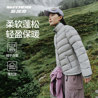 Skechers斯凯奇2024秋季男女款三合一羽绒外套冲锋衣防水透湿