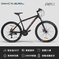 DAHON 大行 金圣源铝合金山地自行车  26寸/蓝图21速套件/碟刹/消光黑