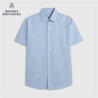 Brooks Brothers 男士23夏新Supima棉宽距领免烫正装衬衫