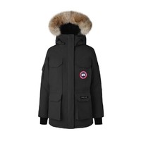 限尺码：CANADA GOOSE 女士休闲可拆卸毛领贴合防风保暖防水白鸭绒羽绒服